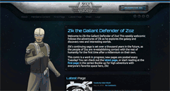 Desktop Screenshot of defenderzik.com