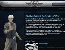Tablet Screenshot of defenderzik.com